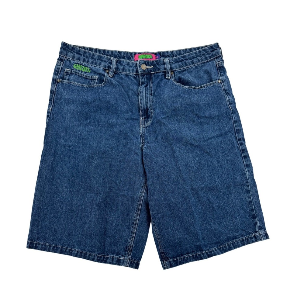 Empyre Sydney Denim Shorts Womens 12 Blue Excellent Skater Baggy Jorts